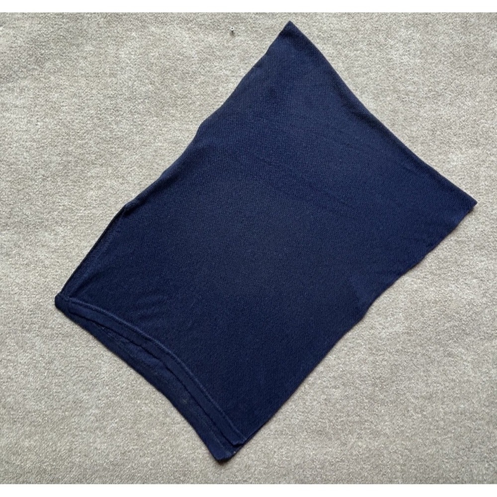 We Are Amma Premium Nursing Cover Women One Size Blue Navy Cocoon Knit Top